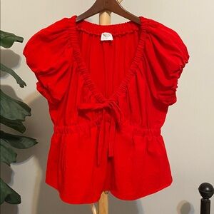 Sienna Sky Red Women's Blouse